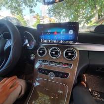 M&agrave;n h&igrave;nh android theo xe Mercedes C250 2016