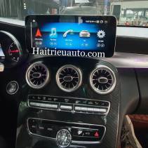 M&agrave;n h&igrave;nh android theo xe Mercedes C300 2018