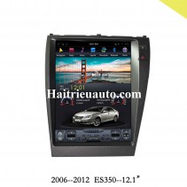 M&agrave;n h&igrave;nh tesla android cho xe Lexus ES 350