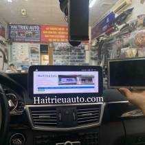 M&agrave;n h&igrave;nh android theo xe Mercedes E250 2010