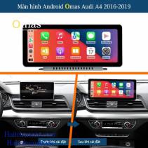 M&agrave;n h&igrave;nh android Omas xe Audi A4 2016-2019