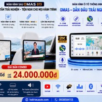 Bộ 3 m&agrave;n h&igrave;nh Omas G13 v&agrave; M12 360