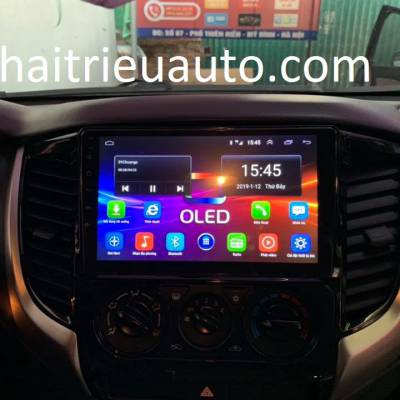 màn hình android theo xe triton 2019