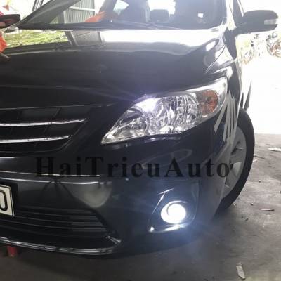 Độ bi gầm cực sáng xe toyota altis