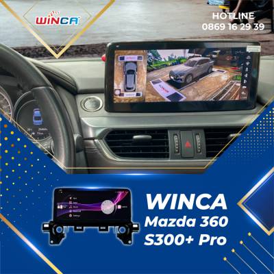 Màn Hình DVD Android Ô Tô Liền Camera 360 Winca Mazda S300+ Pro 360