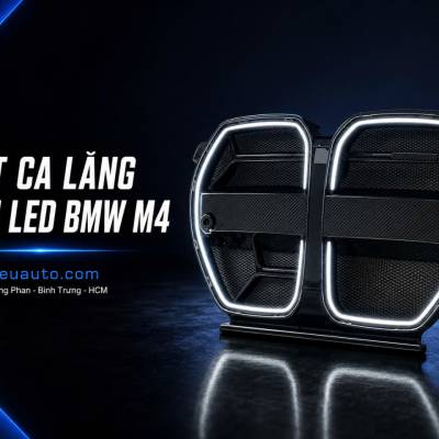 Mặt ca lăng đ&egrave;n led xe BMW M4