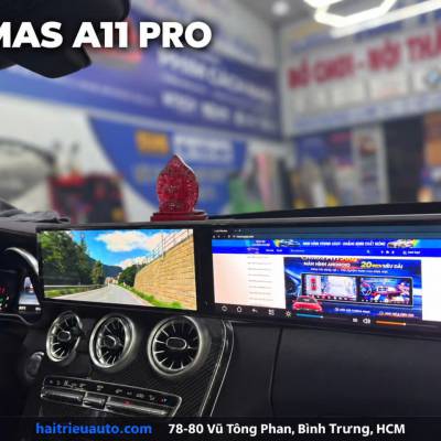 M&agrave;n h&igrave;nh android Omas A11 Pro xe Mercedes