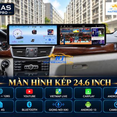 M&agrave;n h&igrave;nh android Omas A11 Pro xe Mercedes E