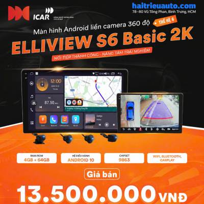 M&agrave;n h&igrave;nh Android  Elliview S6 Basic 2K
