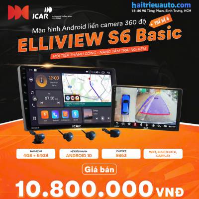 M&agrave;n h&igrave;nh Android Elliview S6 Basic