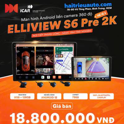 M&agrave;n h&igrave;nh Android  Elliview S6 Pre 2K