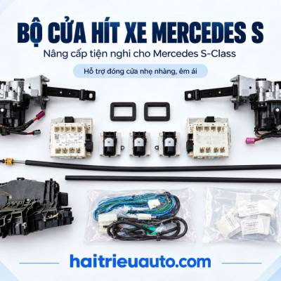 Bộ cửa h&iacute;t xe mercedes S480