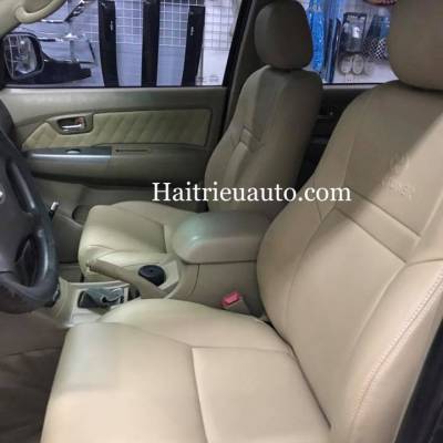 Bọc ghế da cho xe fortuner