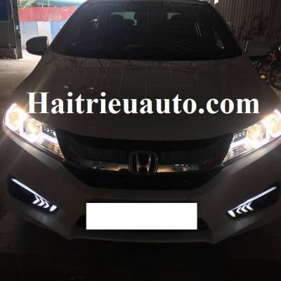 đèn pha độ nguyên bộ cho honda city