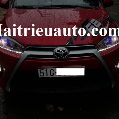 độ đèn led cho xe Toyota Yaris