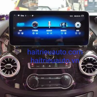 màn hình android theo xe mercedes tivo