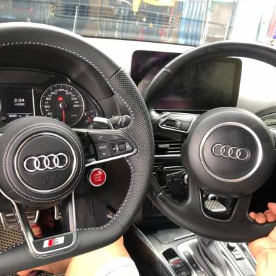 Vô lăng độ xe AUDI