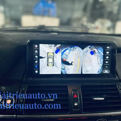 Màn hình android Omas 360 xe BMW X6 2007-2014