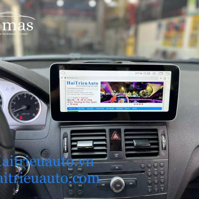 Màn hình android Omas xe Mercedes C 2007-2010