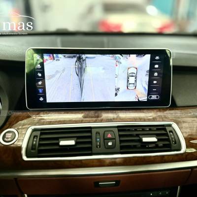 Màn hình android Omas 360 12in xe BMW 528i GT