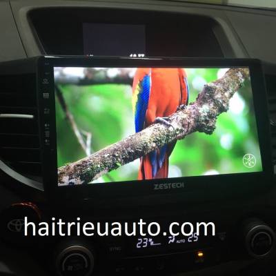 màn hình android zestech theo xe honda CRV