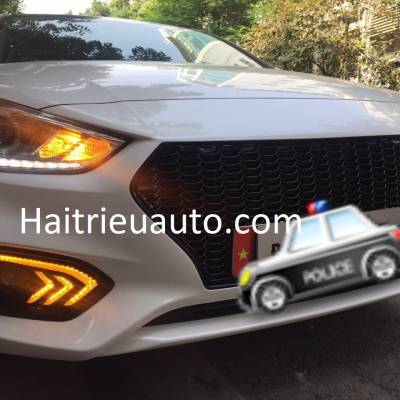 đèn led gầm theo xe Hyundai Accent