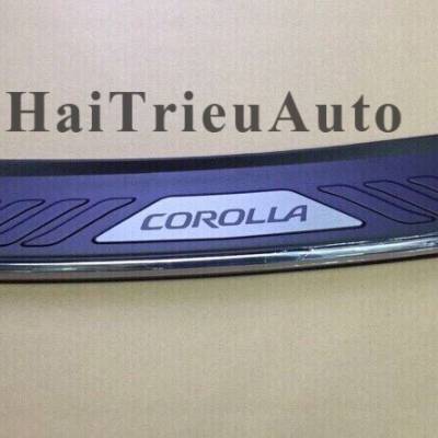 Ốp chống trầy cốp cho xe corolla