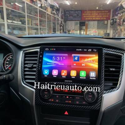 màn hình android Zestech theo xe triton 2019