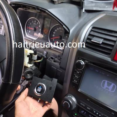 lắp startstop smartkey cho xe honda CRV