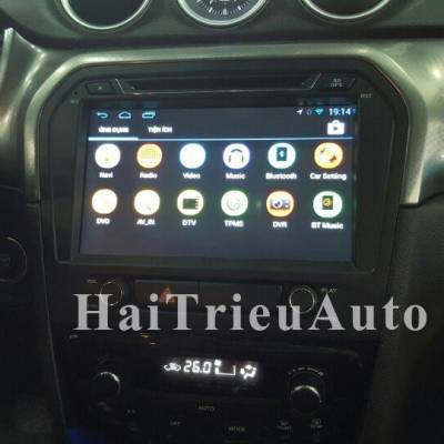 Màn hình dvd android theo xe vitara