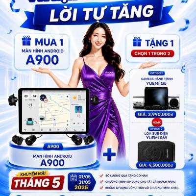 Man h&igrave;nh android Vincar A900