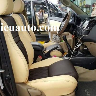 bọc ghế da cho xe fortuner 2017