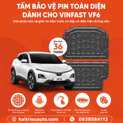 Tấm bạo vệ pin xe Vinfast VF3