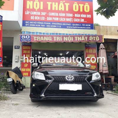 độ cản trước xe camry 2010 mẫu lexus