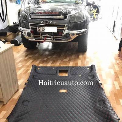 bọc trần da 5d cho Chevrolet Colorado