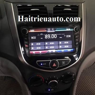 dvd theo xe Hyundai Accent