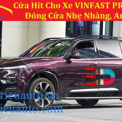 ĐỘ CỬA HÍT CHO XE VINFAST PRESIDENT