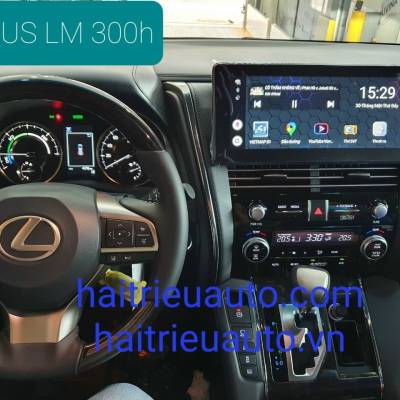 android theo xe lexus LM 300h