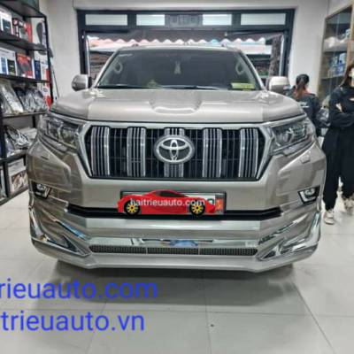 ốp cản trước sau xe land cruiser 2021