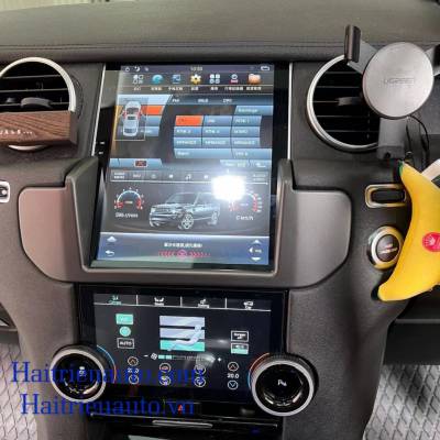 Màn hình android tesla  xe LandRover Discovery