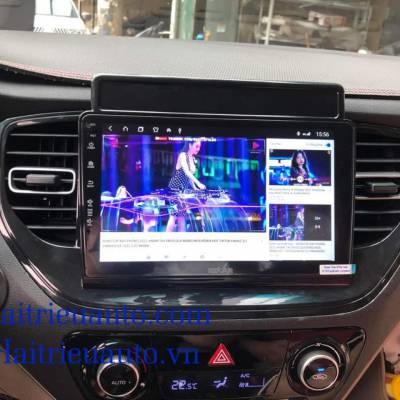 Màn hình android xe hyundai Accent 2022