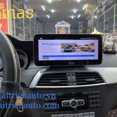 Màn hình android Omas Pro xe mercedes C 2012