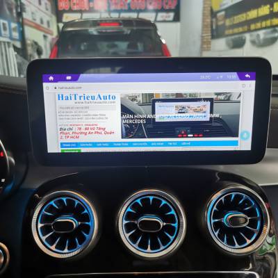 Màn hình android Omas Pro 360 xe Mercedes C 