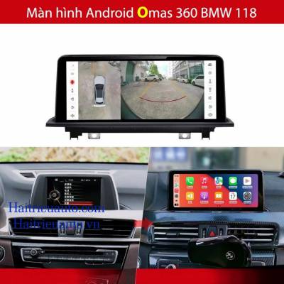 Màn hình android Omas 360 xe BMW 118