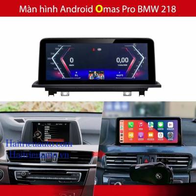 Màn hình android Omas Pro xe BMW 218