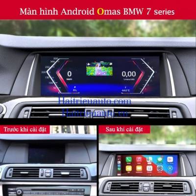 Màn hình android Omas xe BMW 7series