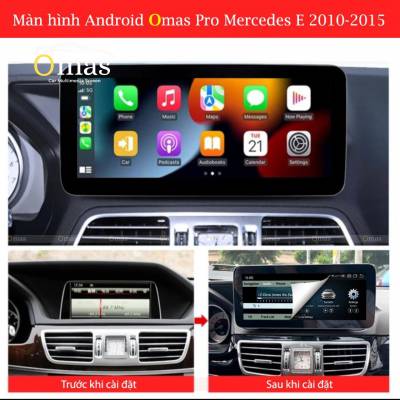 Màn hình android Omas pro mercedes E 