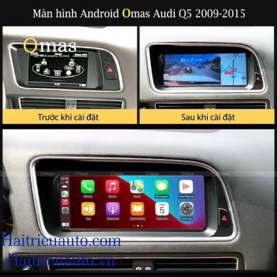 Màn hình android Omas audi Q5