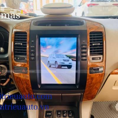 Màn hình android Omas tesla xe Lexus GX 470 