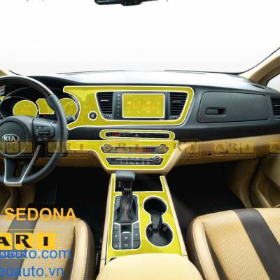 Dán nội thất PPF xe Kia Sedona